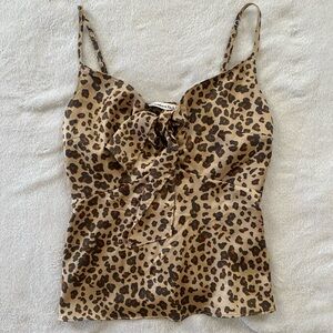 Leopard Print Abercrombie Top